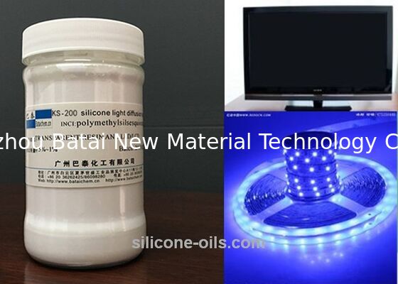 工業級の光拡散剤KS-200: 優れた光均一性のために>92%高い伝播率を達成する