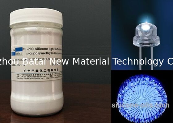 低損失性シリコン光拡散剤