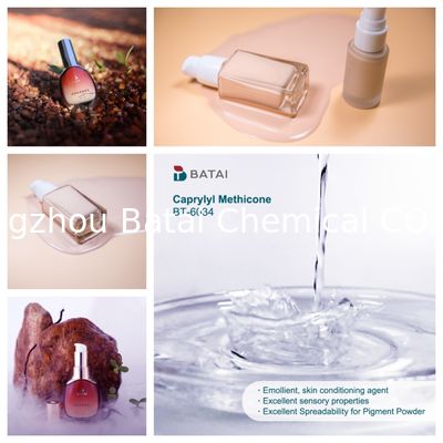 High Viscosity 25C mPa·s 2.5-5.0 Cosmetic raw material Caprylyl methicone for Skin Care Products