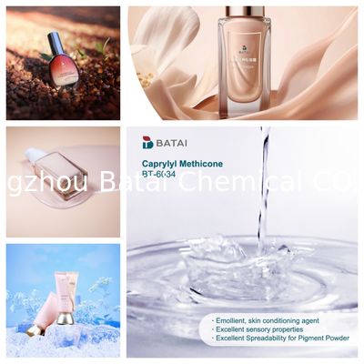 High Viscosity 25C mPa·s 2.5-5.0 Cosmetic raw material Caprylyl methicone for Skin Care Products