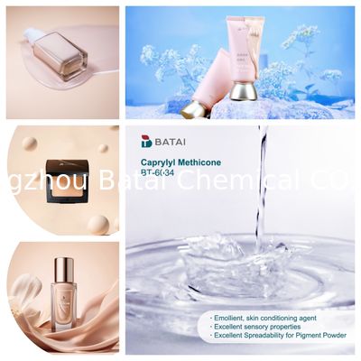 High Viscosity 25C mPa·s 2.5-5.0 Cosmetic raw material Caprylyl methicone for Skin Care Products