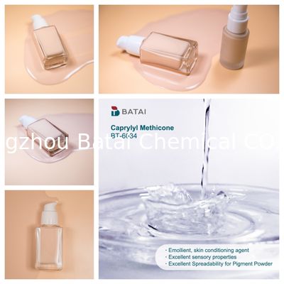 High Viscosity 25C mPa·s 2.5-5.0 Cosmetic raw material Caprylyl methicone for Skin Care Products